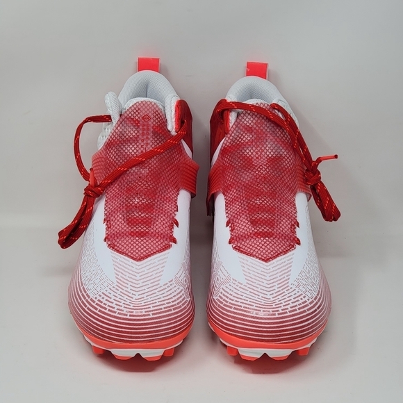 Under Armour UA Highlight Hammer MC Mid Football Cleats 3025085-100 Mens Size 12 - Picture 5 of 10